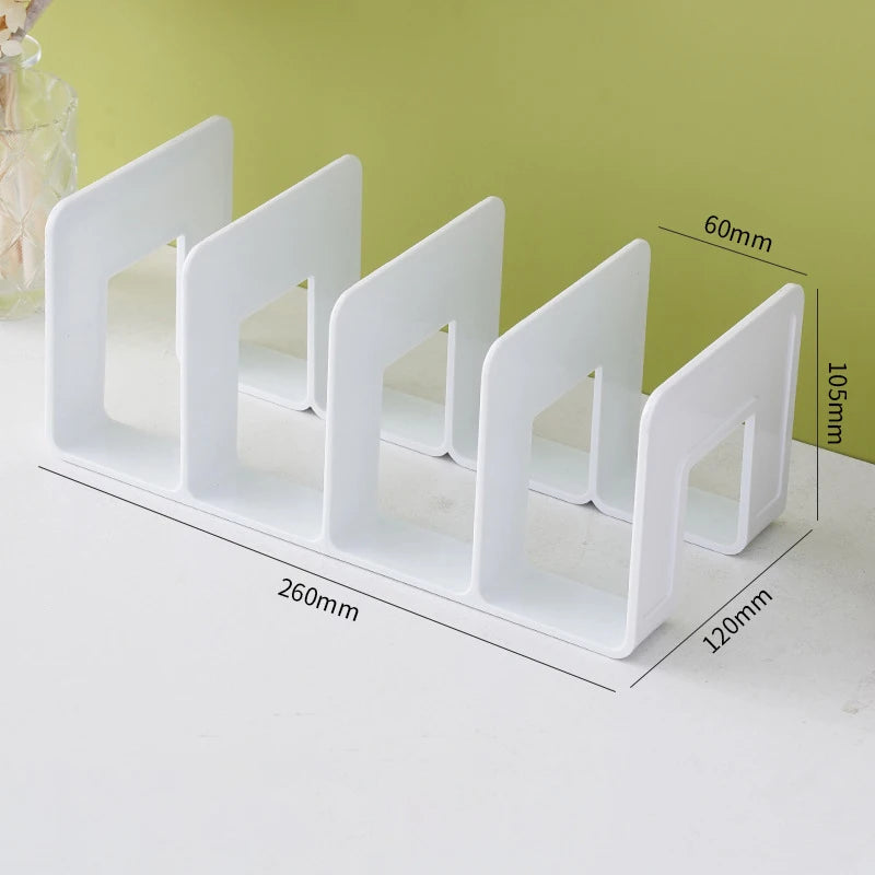 Organisateur de bureau multifonction – Range-livres et dossiers compact