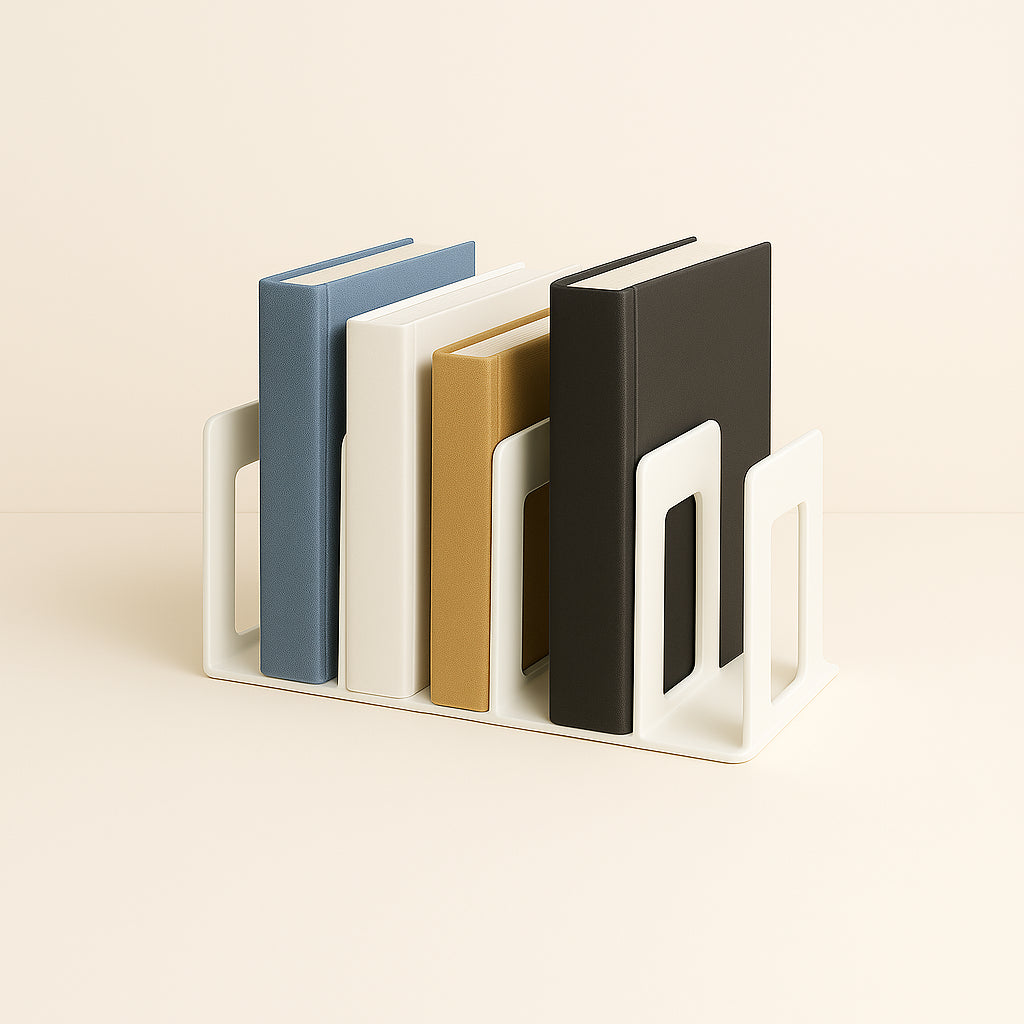 Organisateur de bureau multifonction – Range-livres et dossiers compact