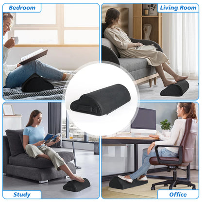 Repose-pieds de bureau à mémoire de forme