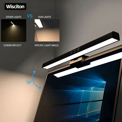 Lampe LED écran PC – Lumière douce anti-fatigue pour bureau USB