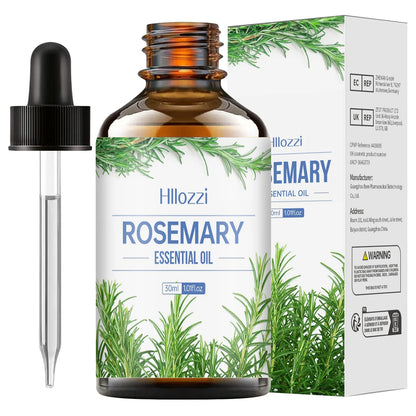 Huile essentielle de romarin – Booster naturel de concentration pour diffuseur