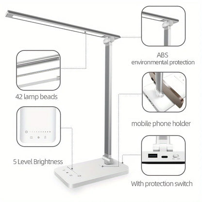 Lampe de bureau LED anti-lumière bleue