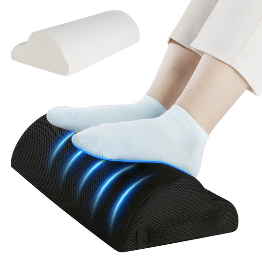 Repose-pieds de bureau à mémoire de forme